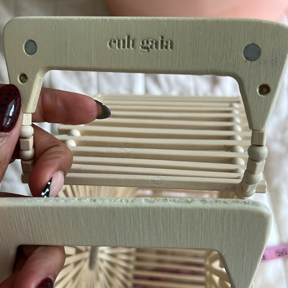 Cult Gaia Round Bamboo Bag - Picture 8 of 12